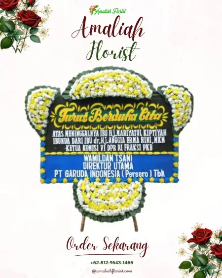 Papan Bunga Duka Deah Baro